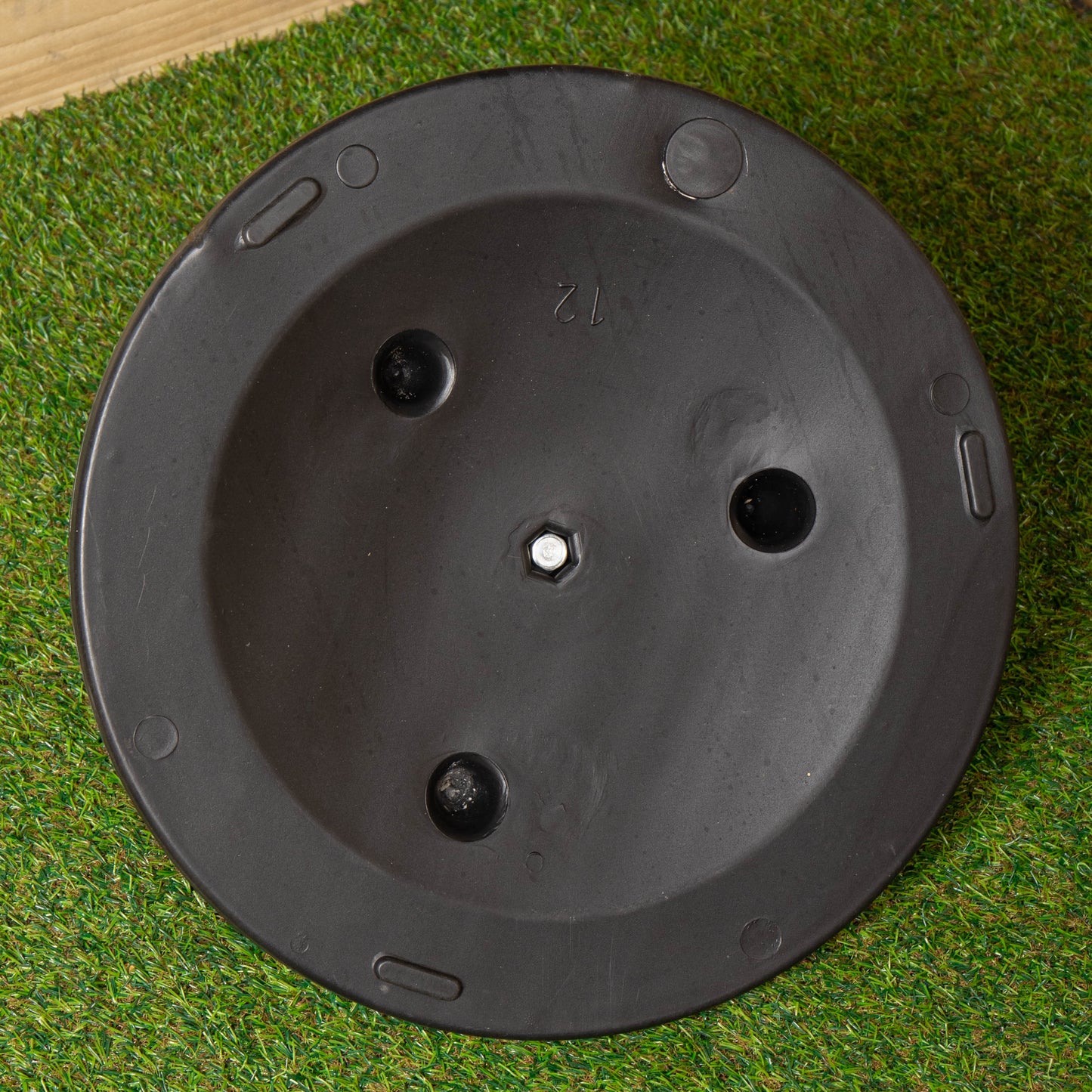 11kg Black Heavy Duty Round Garden Patio Parasol Umbrella Base