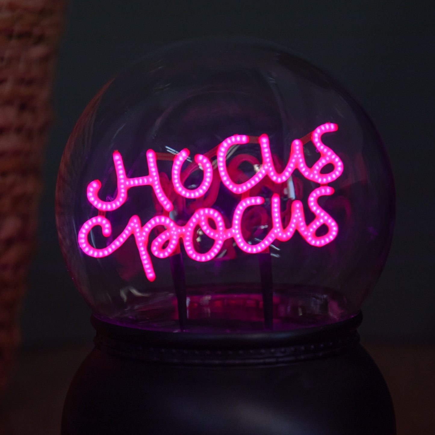 14cm Battery Operated Light up Hocus Pocus Halloween Globe with LEDs
