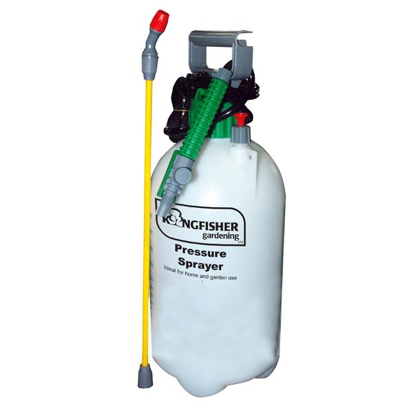 8 Litre Garden Pressure Sprayer with Shoulder Strap & Lance