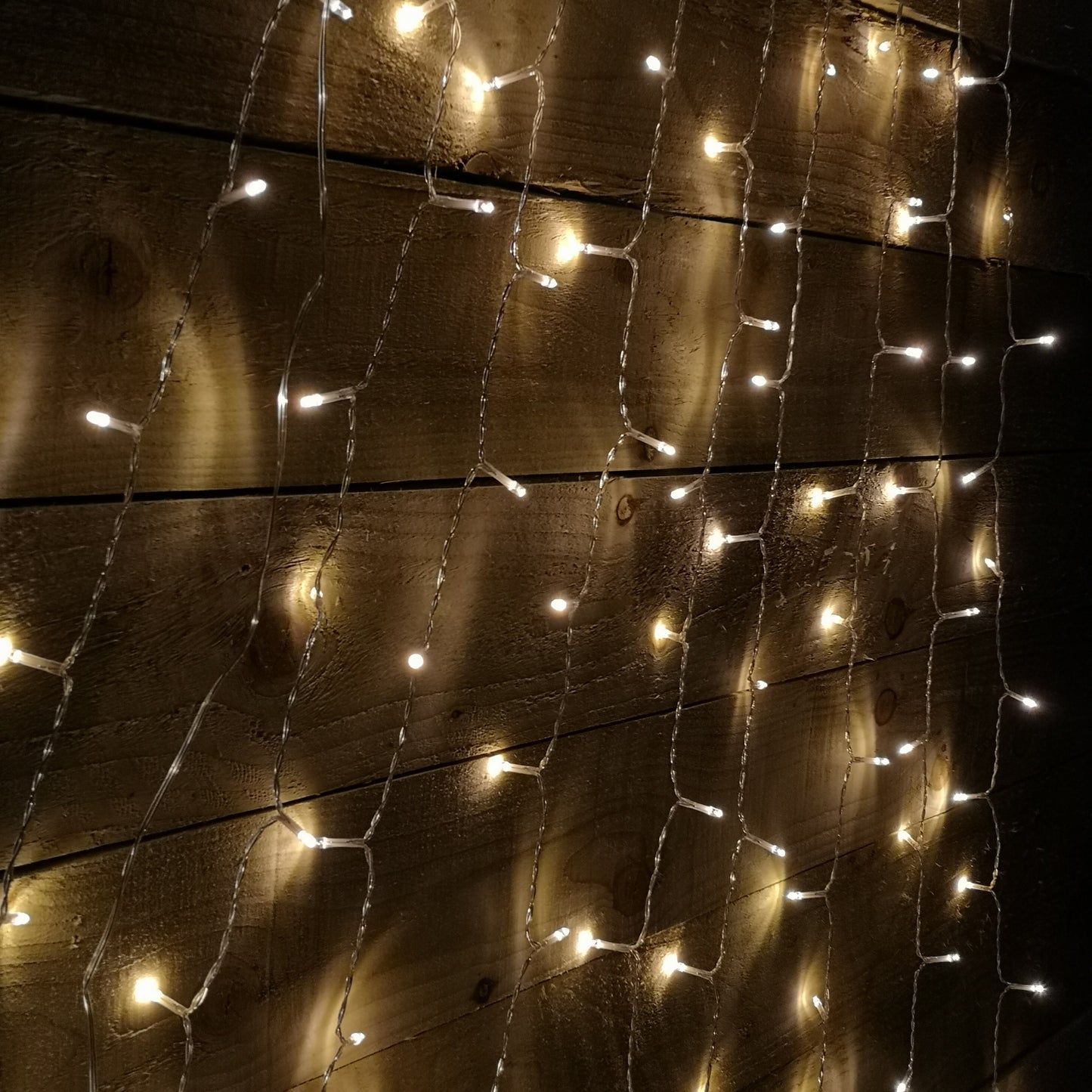 3m Indoor Outdoor Shooting Star Multifunction LED Christmas Decoration with Timer in Warm White