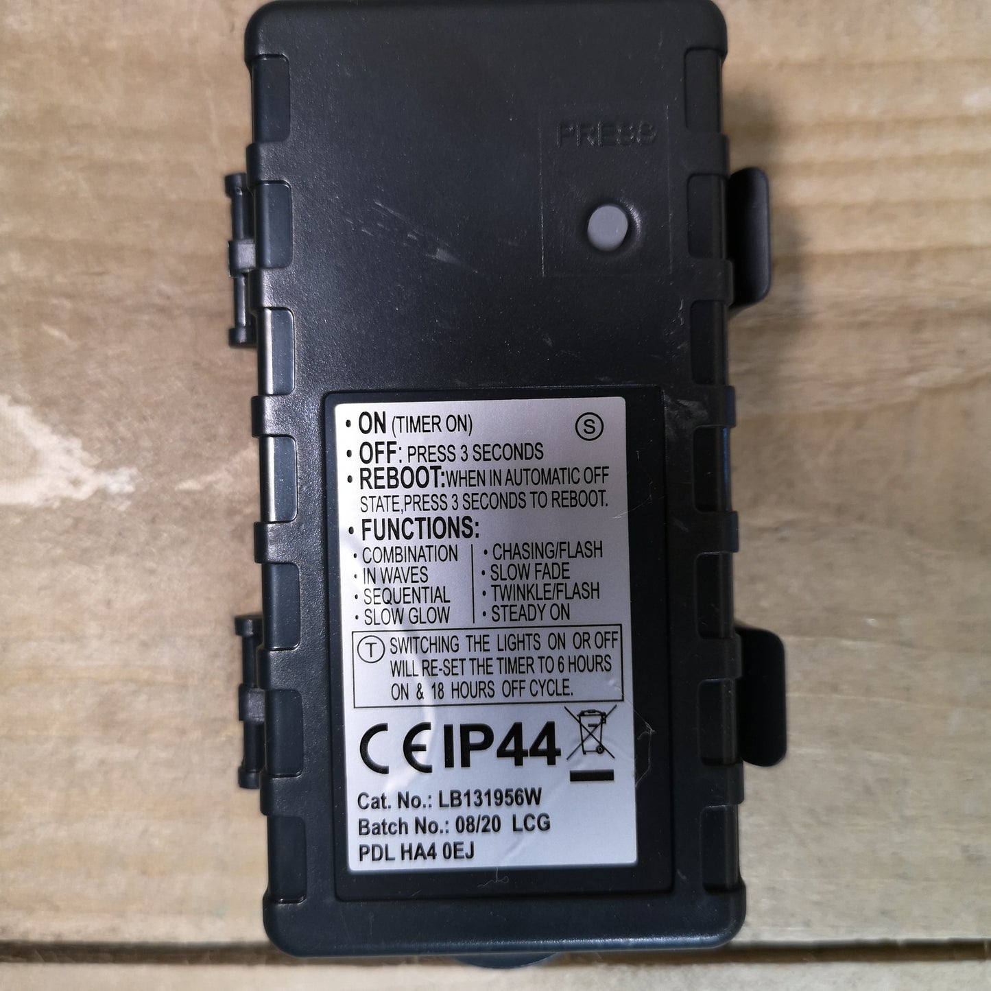 600 LED 60m Premier Christmas Indoor Outdoor Multi Function Battery Operated String Lights with Timer in Cool White