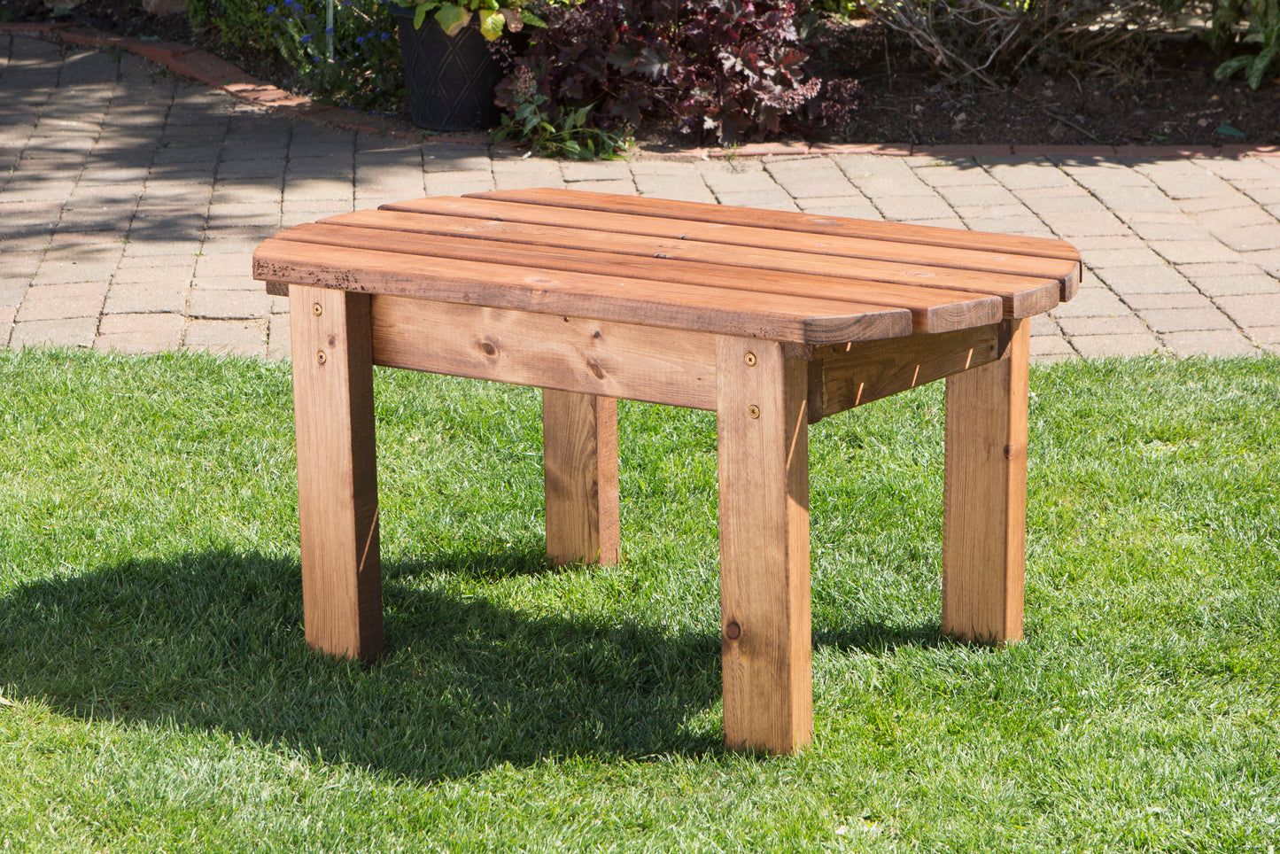 Charles Taylor Hand Made Chunky Rustic Wooden Traditional Coffee Table