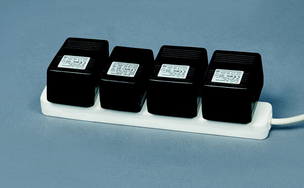 4 Gang / Way Transformer Extension Lead for Christmas Lights