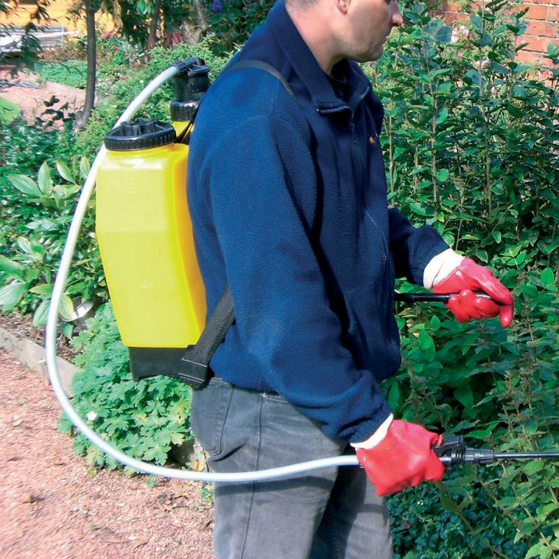 16 Litre Garden Knap sack / Back Pack Pressure Sprayer for Weeds / Fertiliser