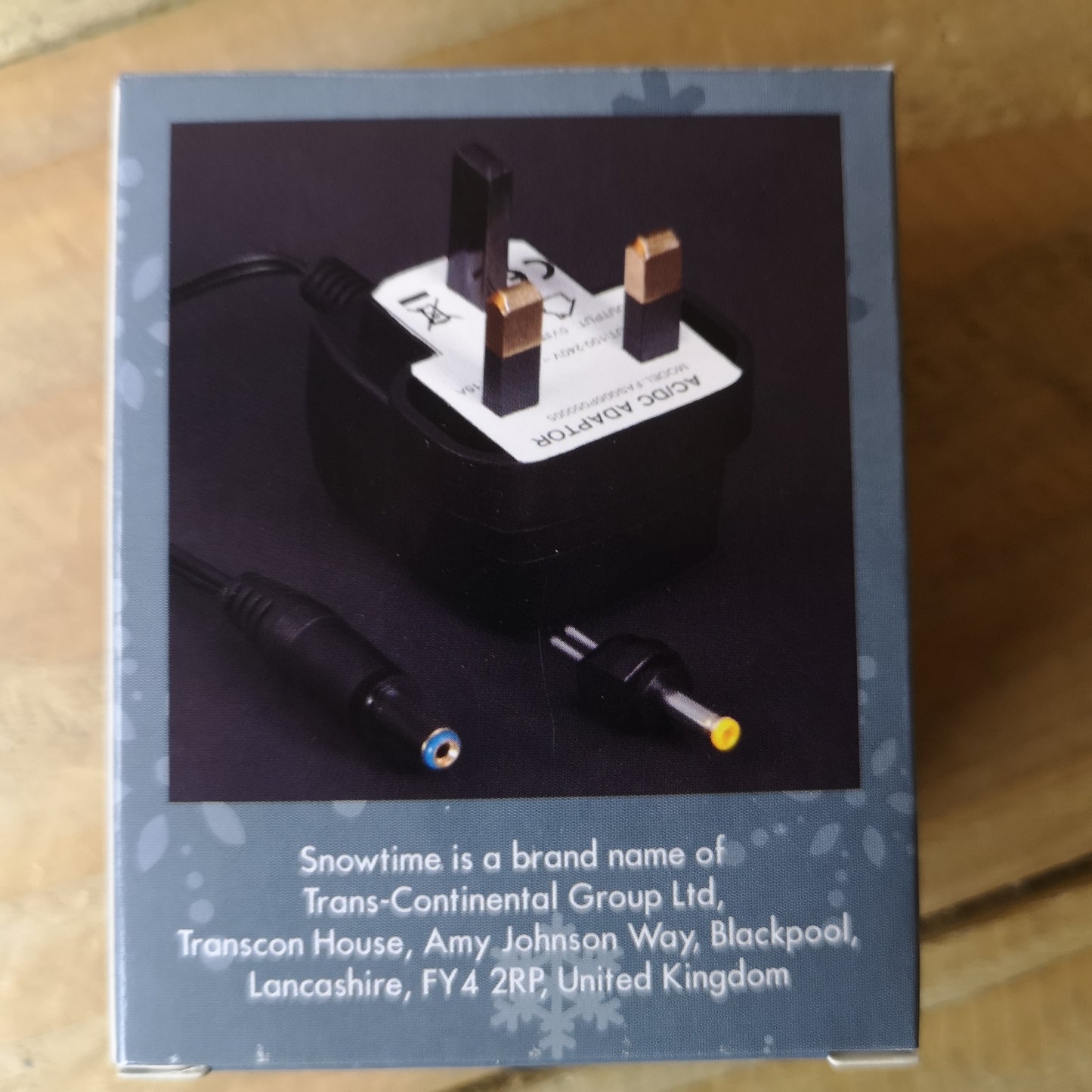 AC/DC Power Mains Adaptor CL05923 for use with Snowtime Water Spinners