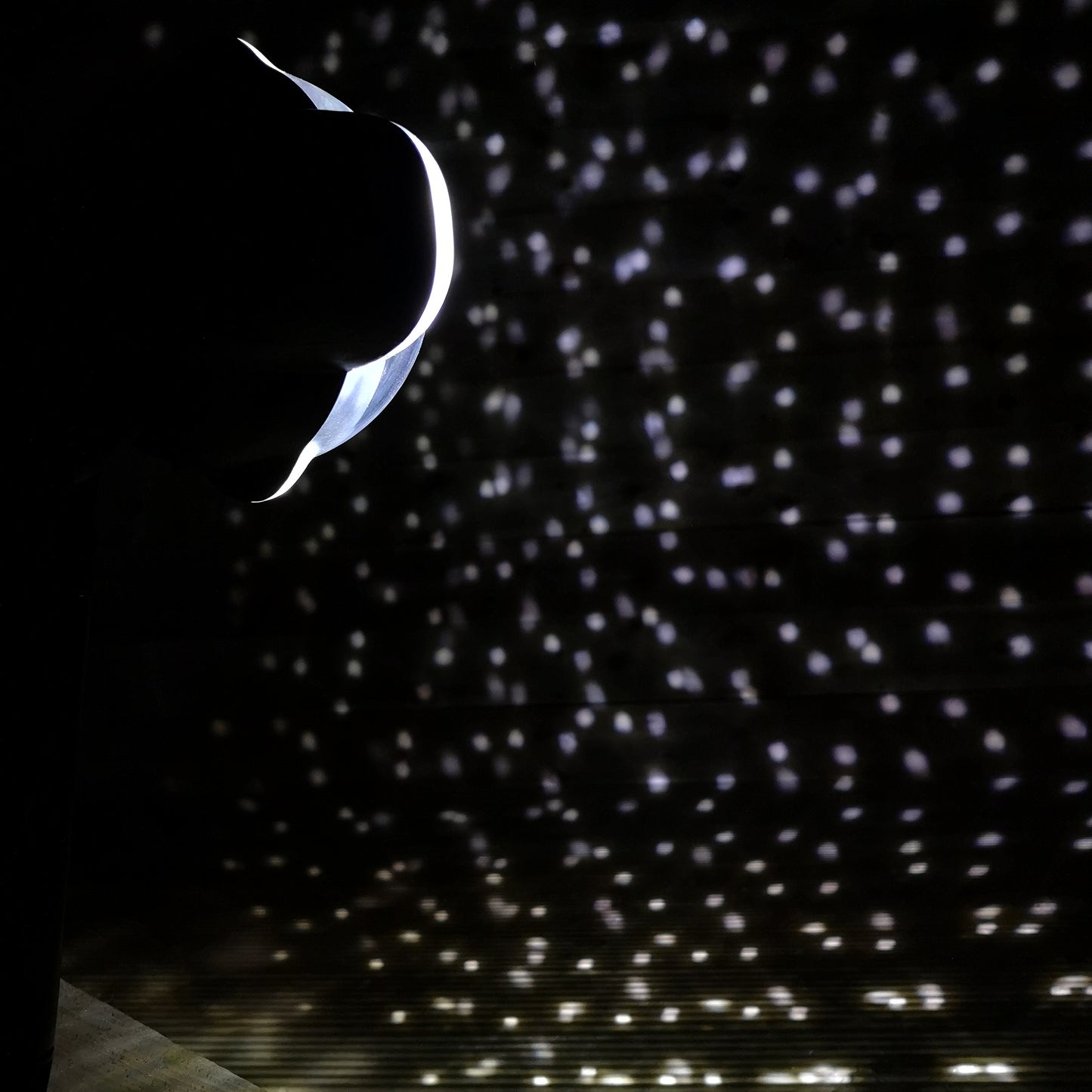 Premier Outdoor Christmas Snowfall Projector Light with Cool White LEDs