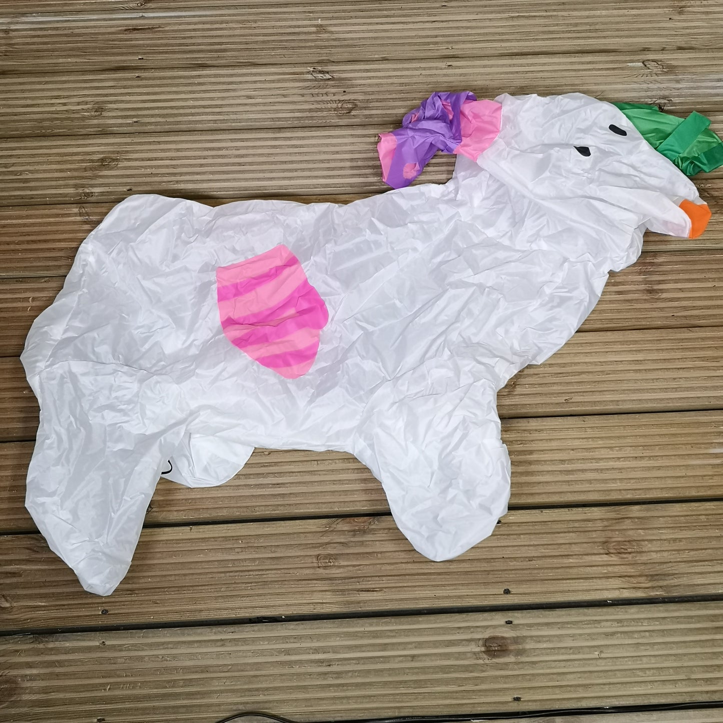 85cm The Snowman And The Snowdog Indoor Outdoor Light Up Christmas Inflatable