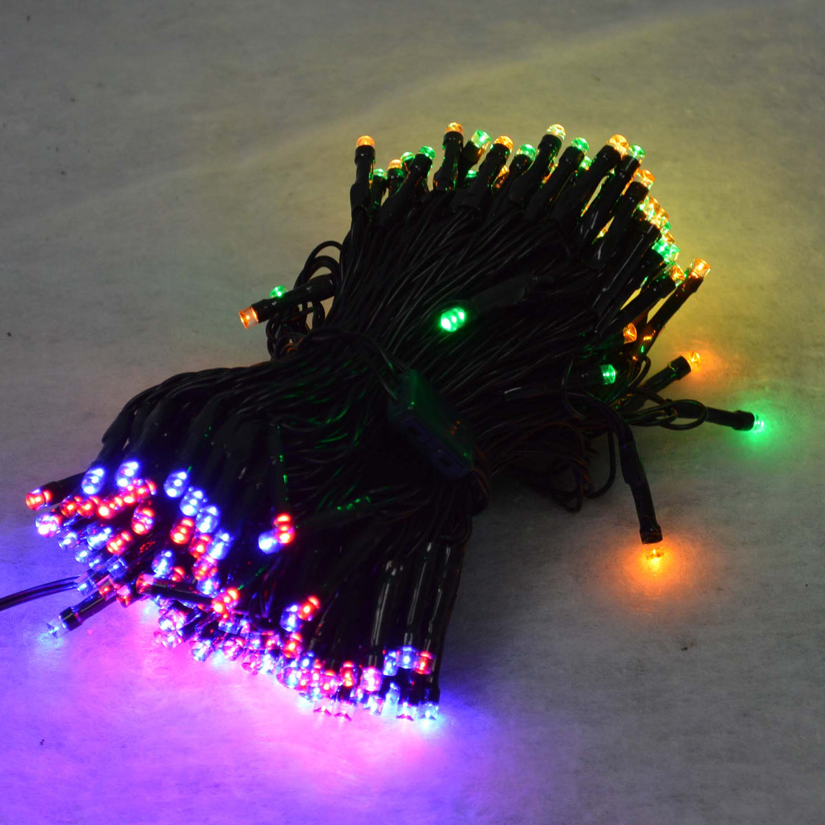 Premier Supabright LED Christmas Lights - Choice of Colours - Green Wire