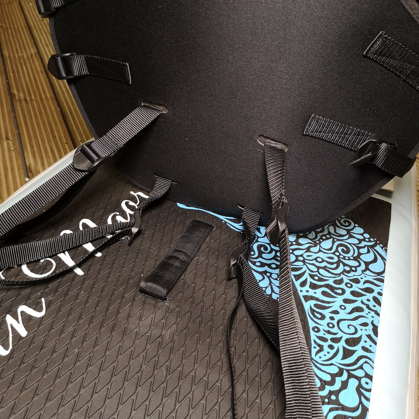 Foldable Deluxe SUP Chair with Storage Compartment for Stand Up Paddle Boards