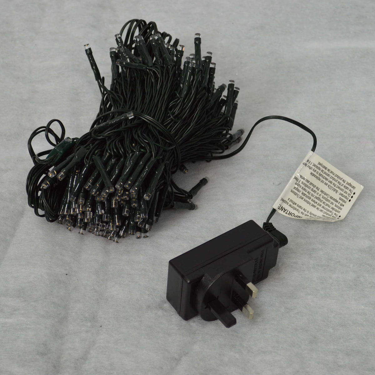 Premier Supabright LED Christmas Lights - Choice of Colours - Green Wire
