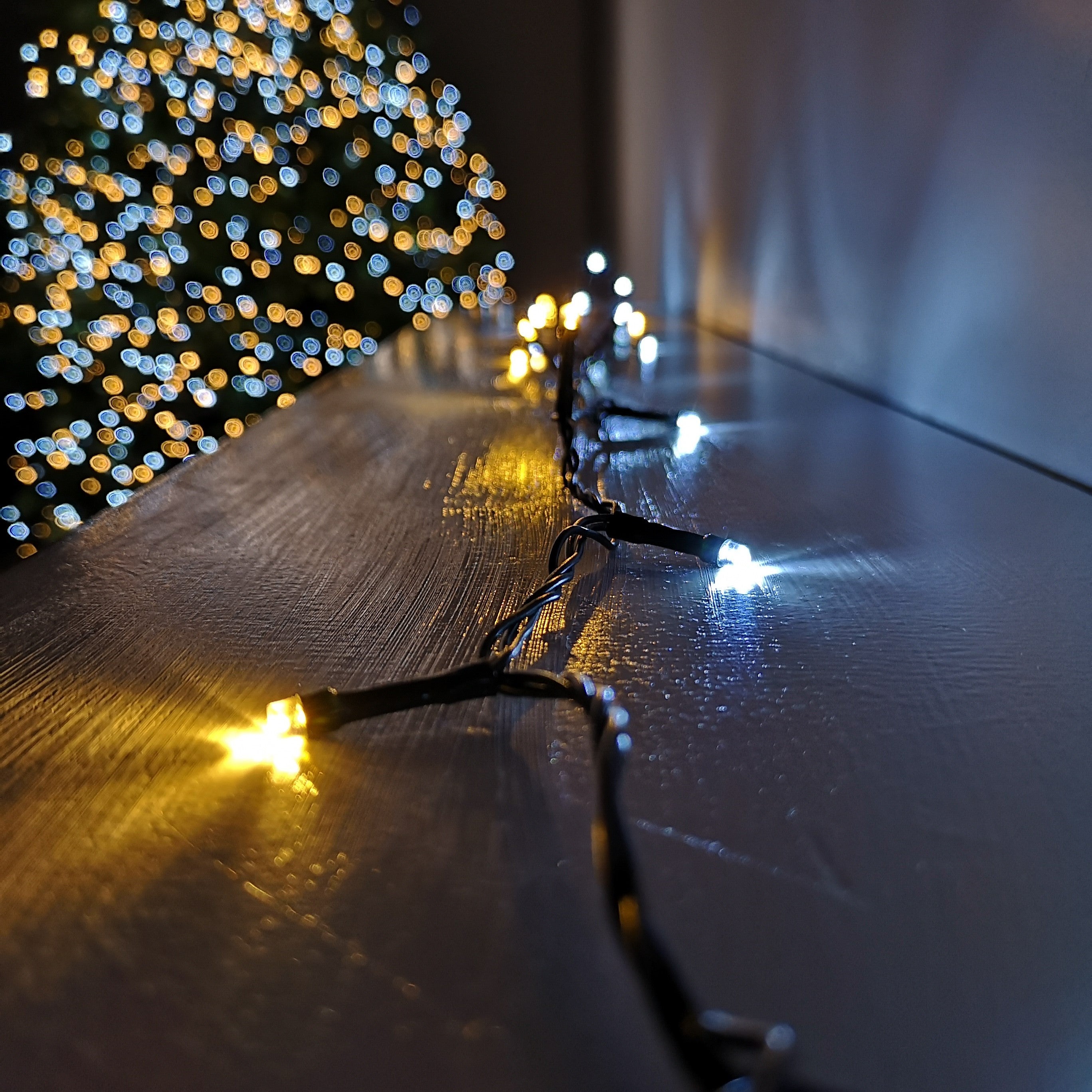 360 LED 28.7m SupaBrights Indoor Outdoor Christmas Multi Function Mains Operated String Lights Timer Warm & Cool