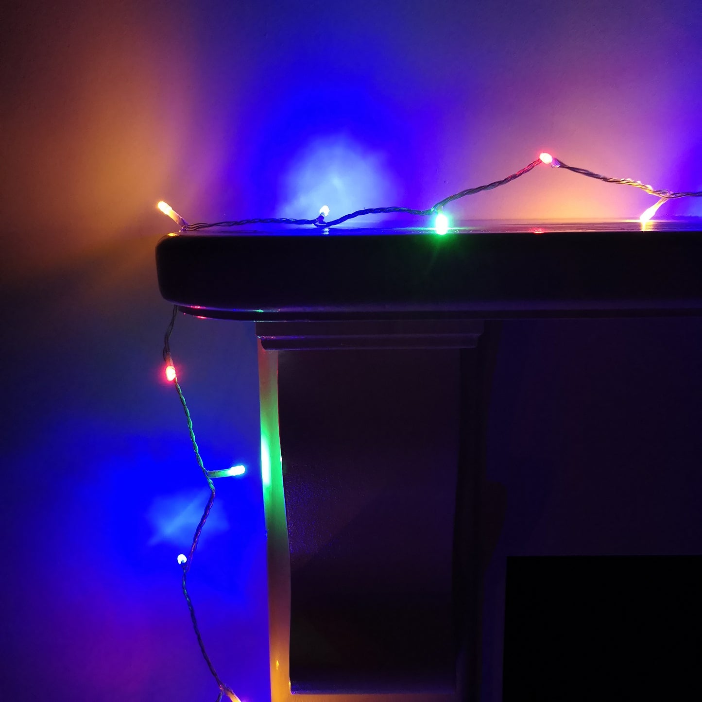 200 LED 16m Premier Christmas Outdoor 8 Function Lights Clear Wire in Multicoloured