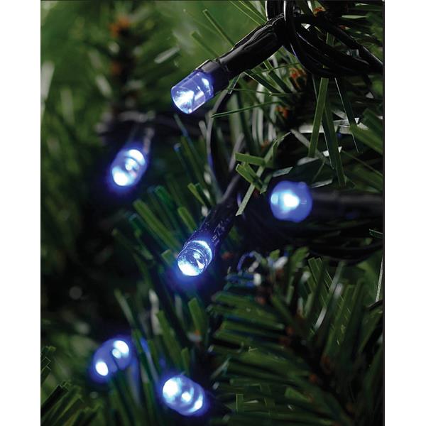80, 160 or 200 Multi Function LED Christmas Lights in Red, White, Blue or Multi Coloured