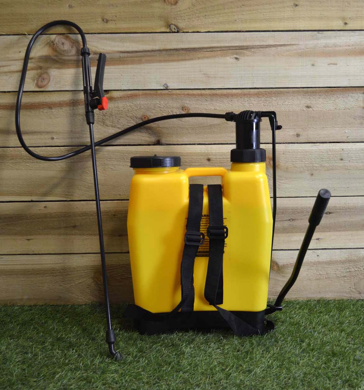 16 Litre Garden Knap sack / Back Pack Pressure Sprayer for Weeds / Fertiliser