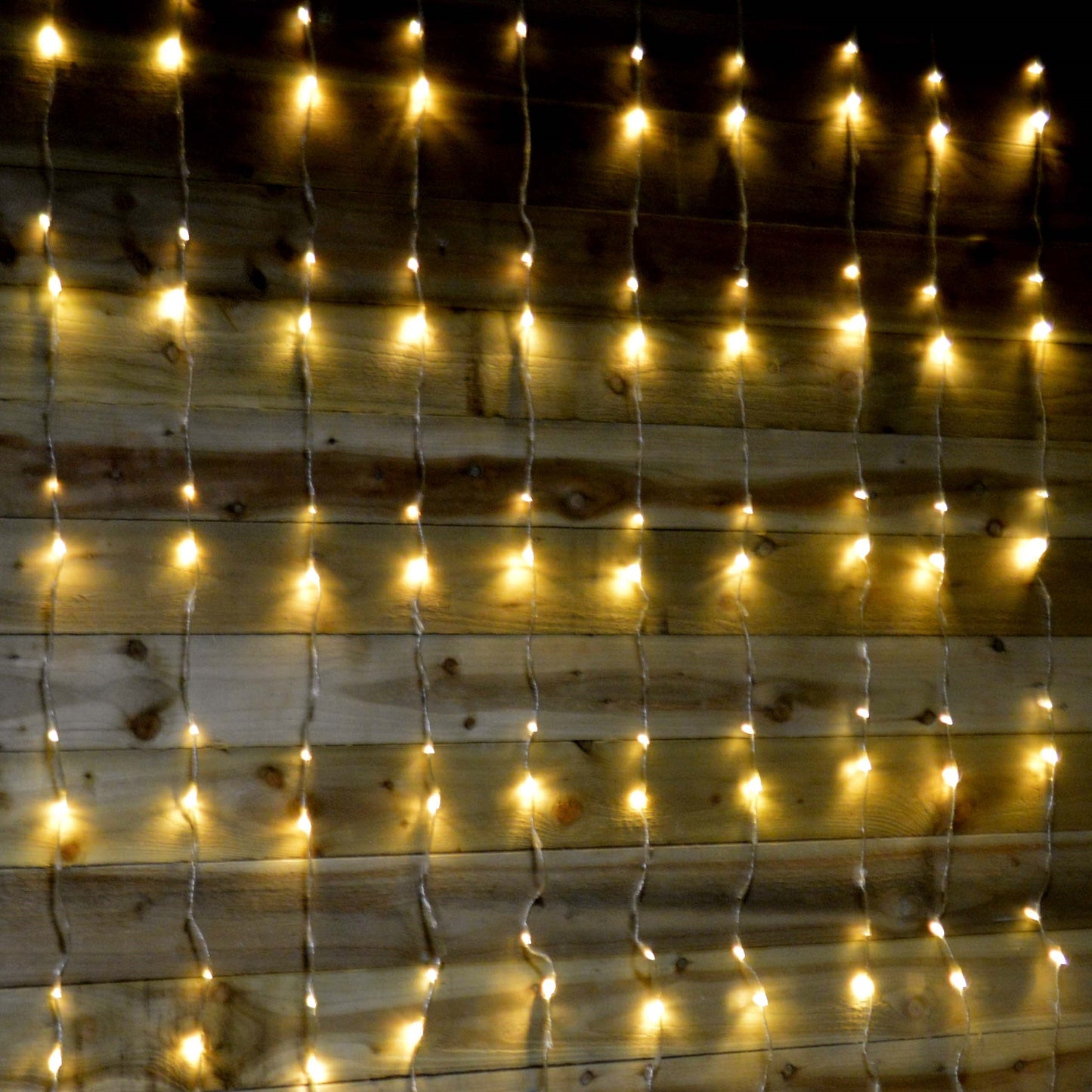 Premier 240 LED 1.5m Wide x 2m Tall Cascading Waterfall Curtain Light