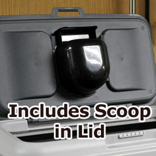 30 Litre Plastic Cat / Dog / Pet or Bird Food Storage Tub / Container