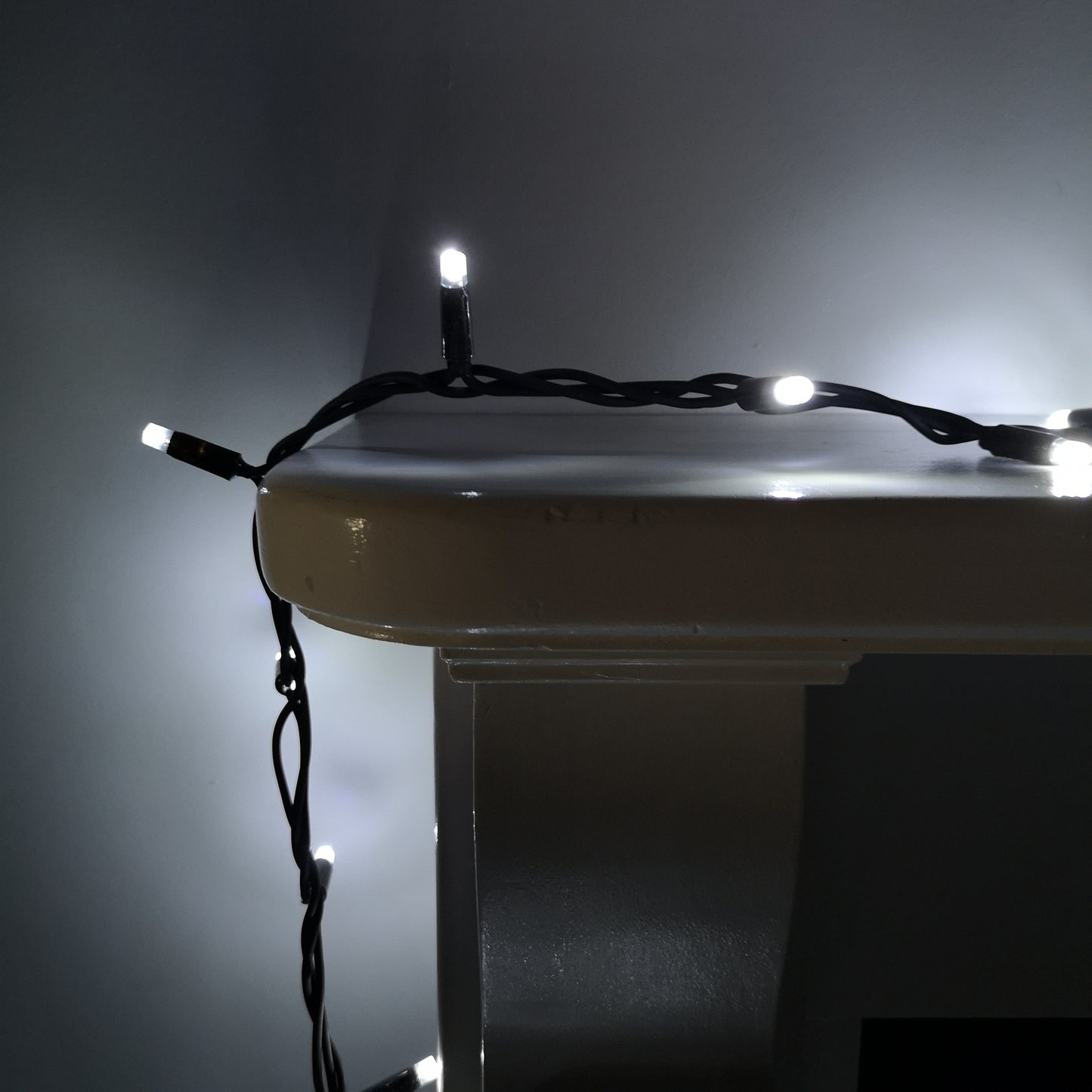 100 LED 8m Premier Christmas Connectable Outdoor Static Lights in Cool White