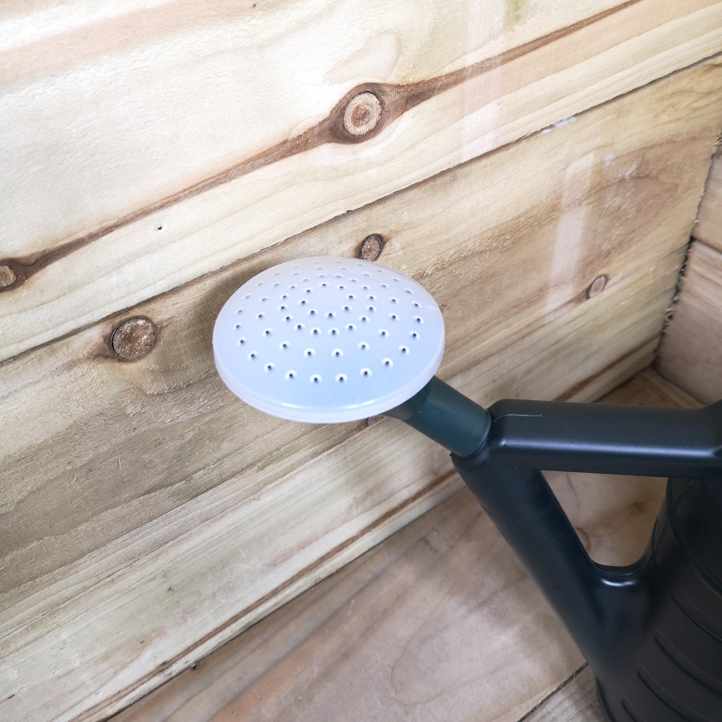 2 of 6.5L Ward Garden Watering Can With Rose - Green