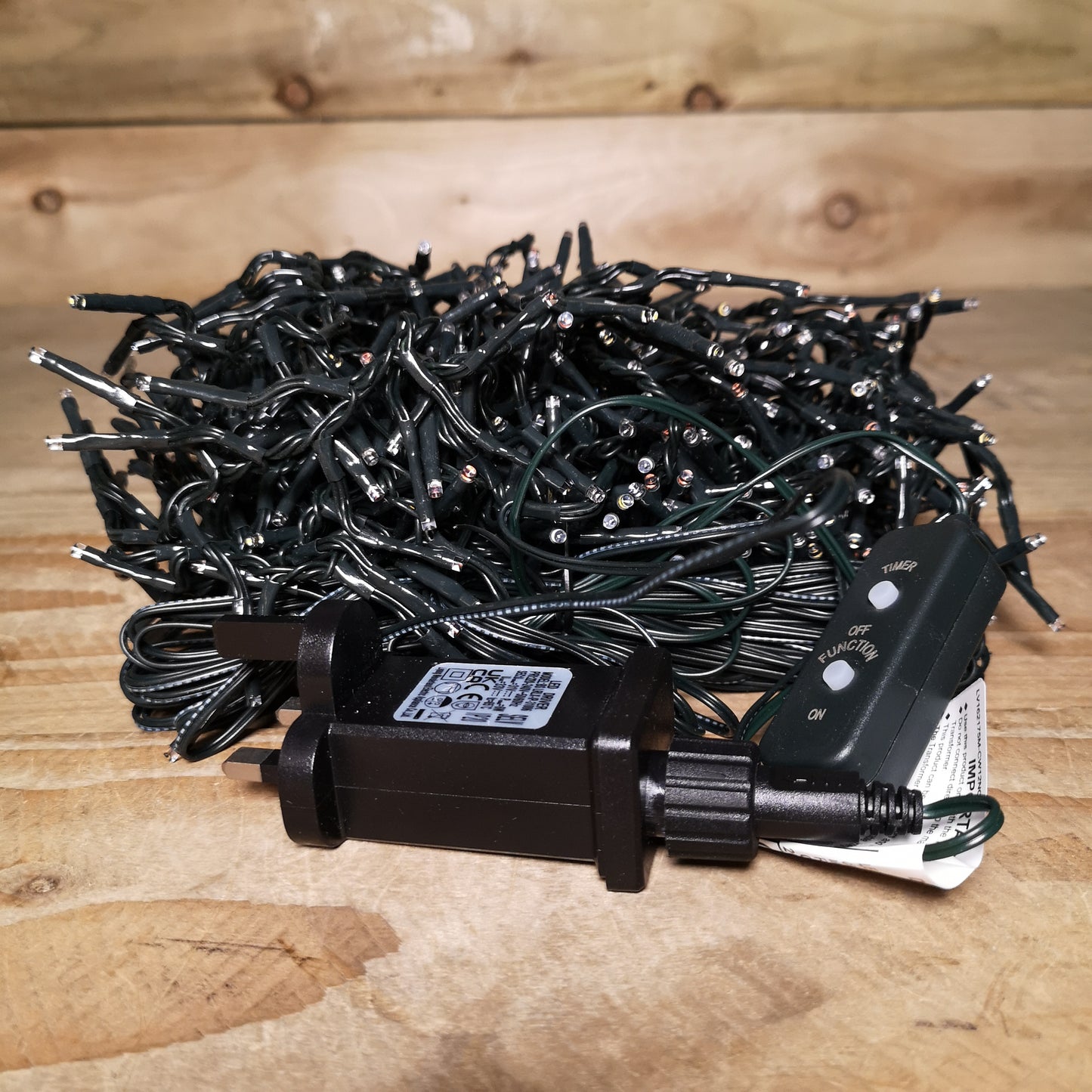 720 LED 9.3m Premier Christmas Outdoor Cluster Timer Lights in Multicoloured