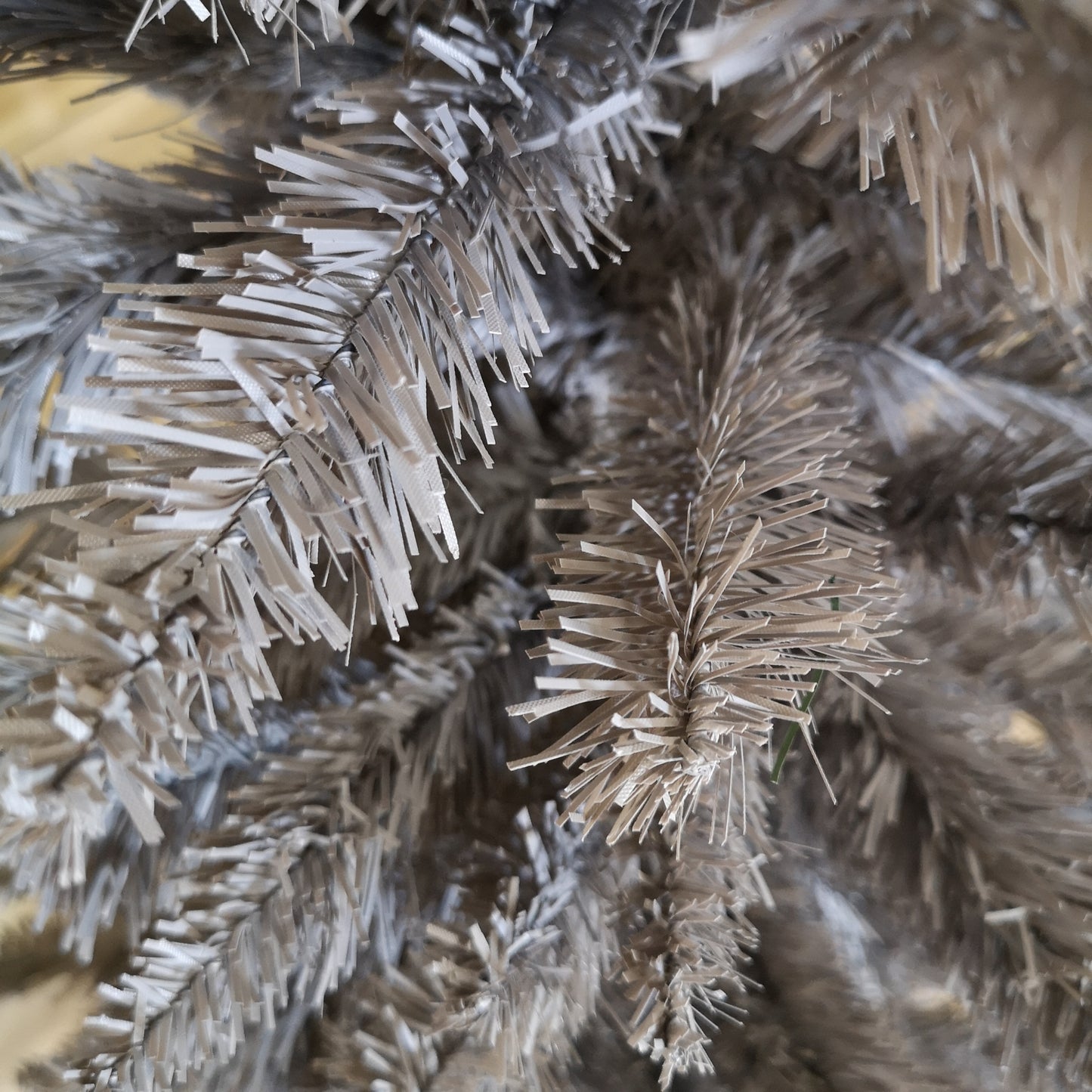 Snowtime 244cm / 8ft Wrapped Pencil Pine Grey Christmas Tree with 460 Tips