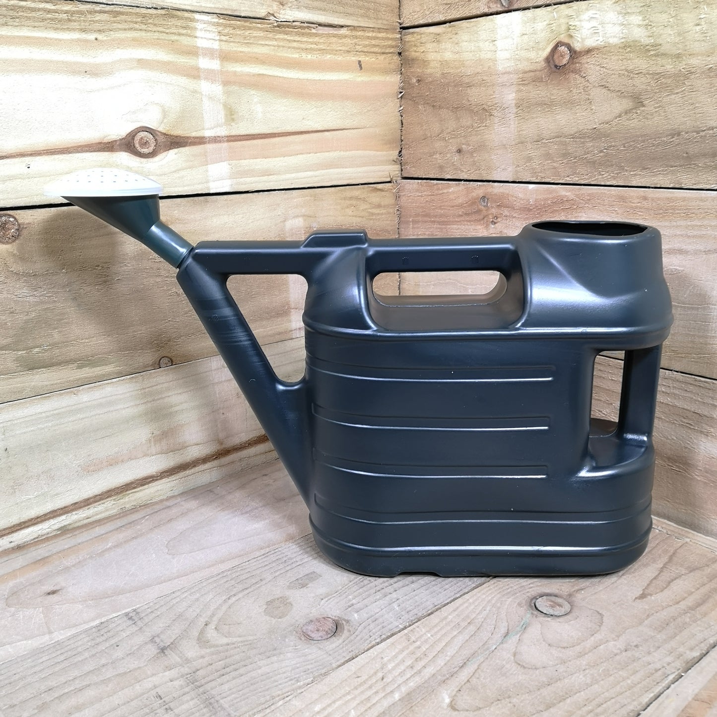 2 of 6.5L Ward Garden Watering Can With Rose - Green