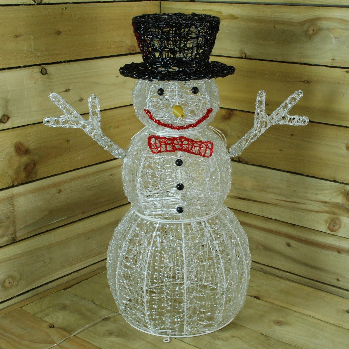 76cm Acrylic Snowman with 88
