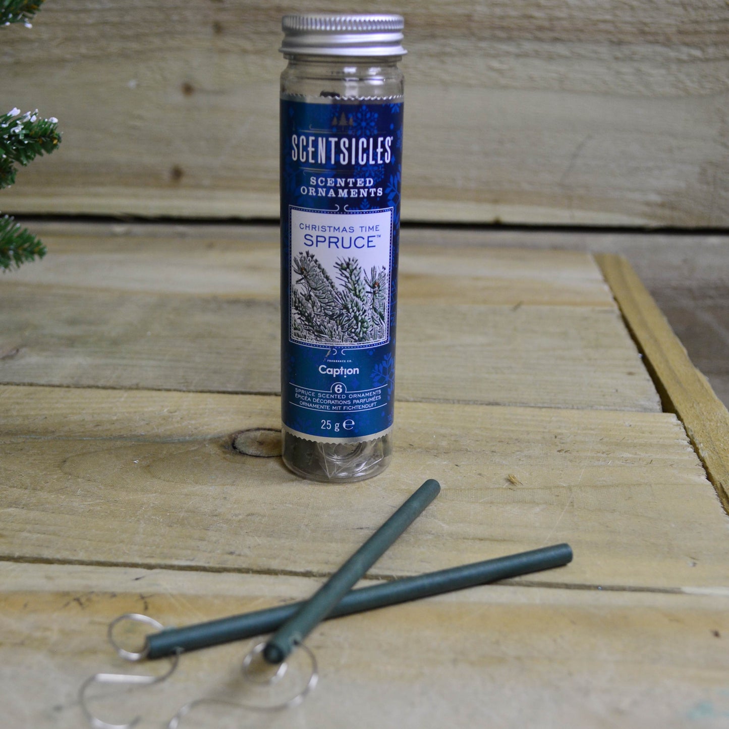 6 Scentsicles Scented Hanging Ornaments Sticks for your Christmas Tree