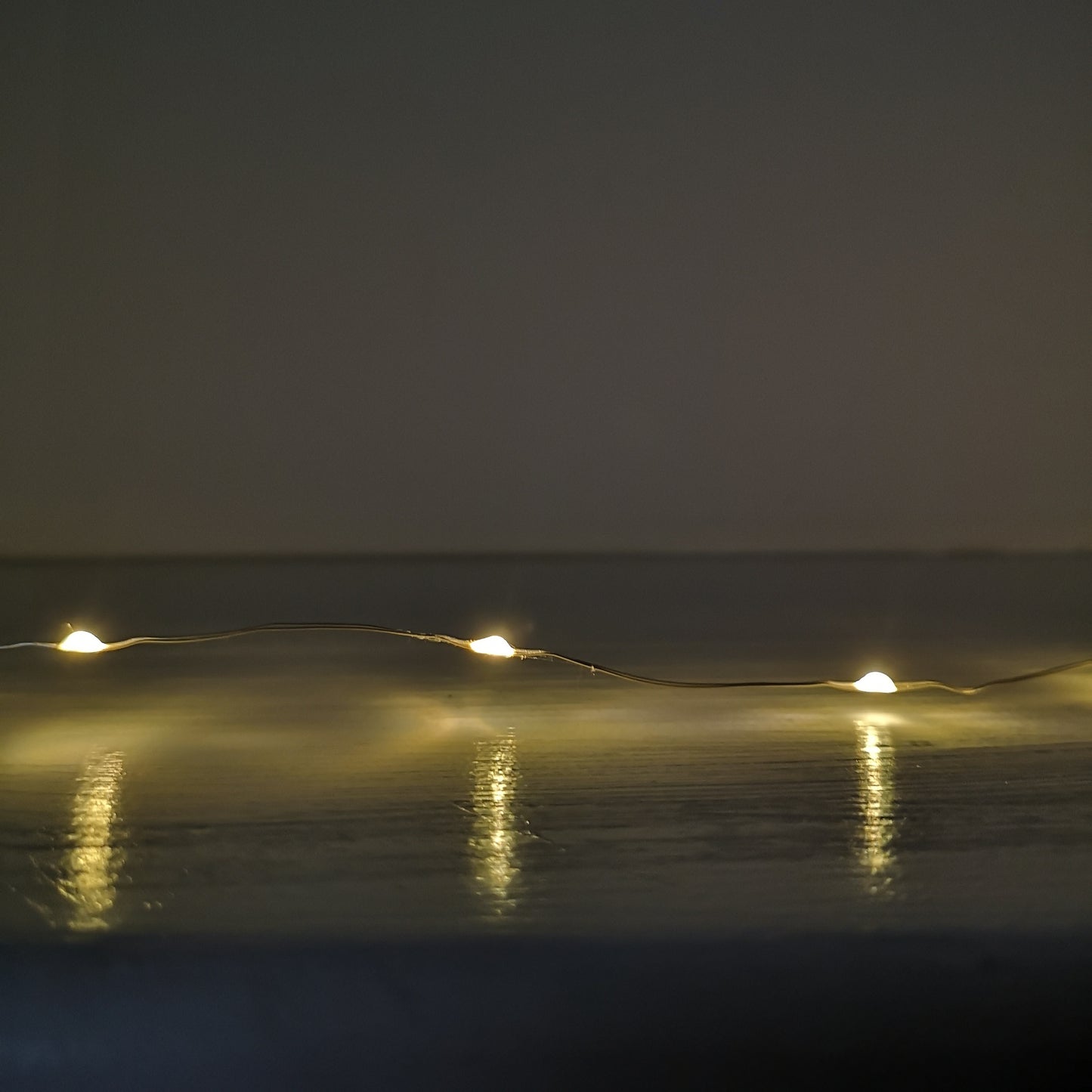 50 LED 2.5m Premier MicroBrights Indoor Outdoor Christmas Multi Function Battery Operated Lights with Timer on Pin Wire in Warm White