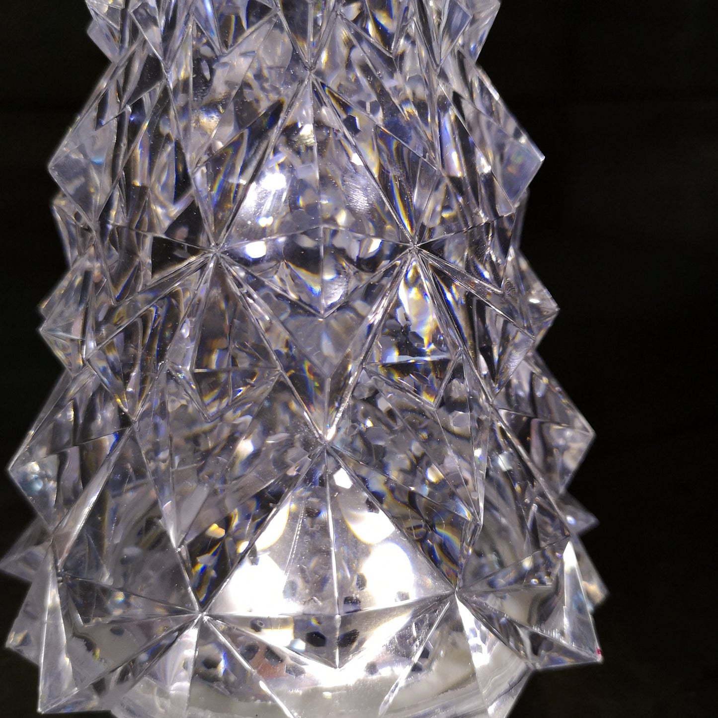 28cm RGB LED Christmas Tree Water Lantern Spinner Battery Operated