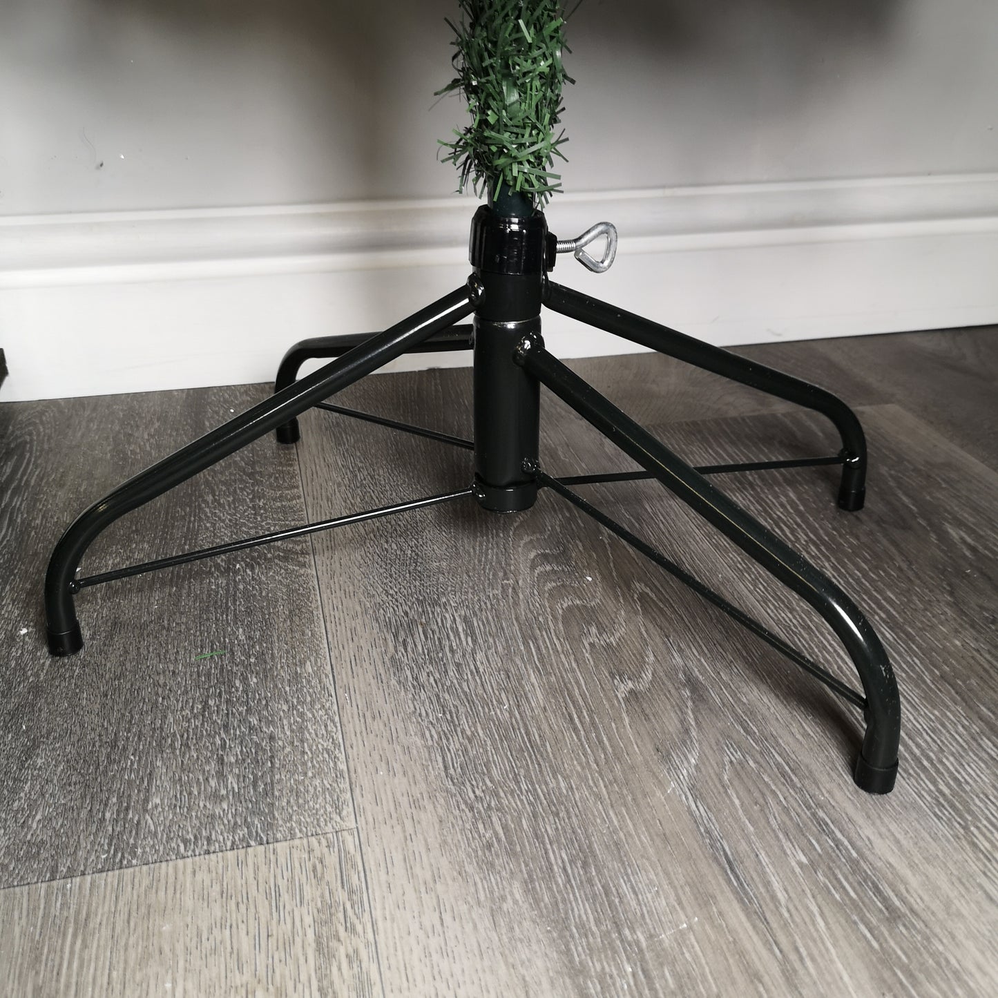 6.5ft (2m) Premier Snow Flocked PVC Spruce Pine Slim Christmas Tree in Green