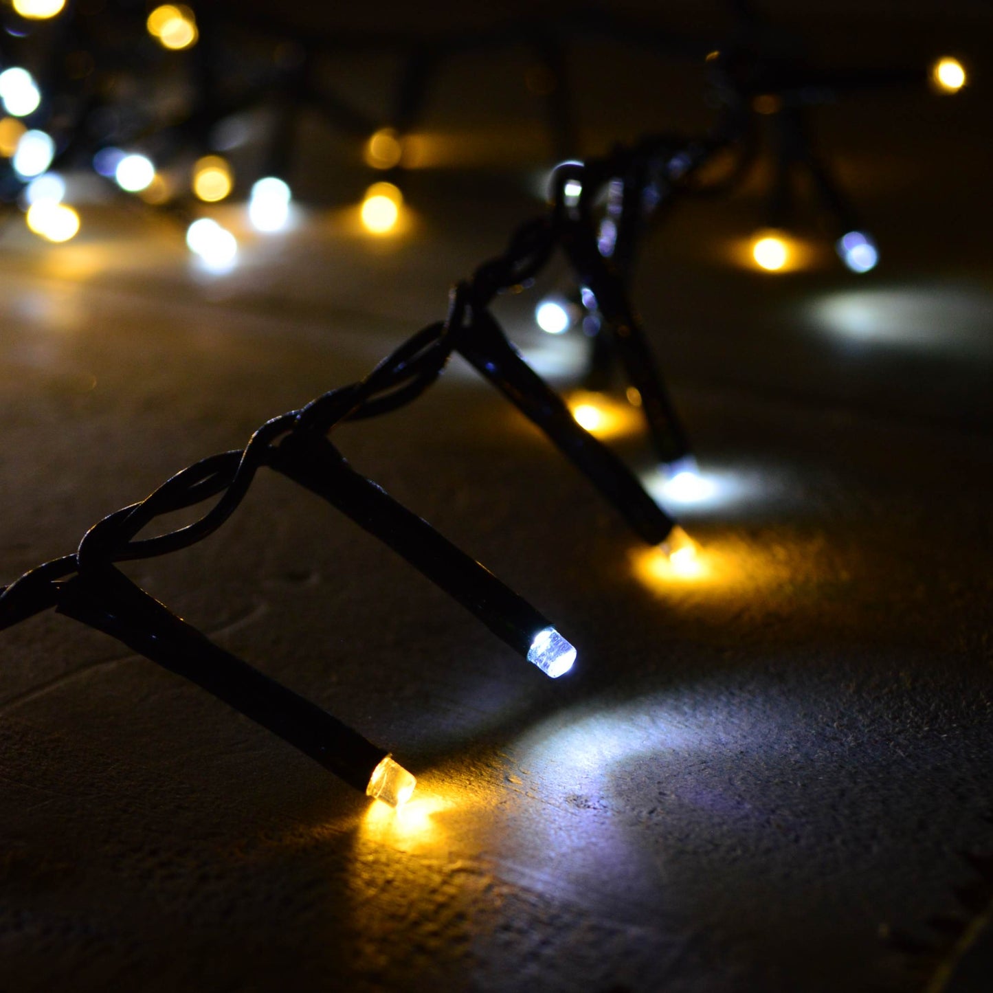 1500 LED 37.5m Premier TreeBrights Indoor Outdoor Christmas Multi Function Mains Operated String Lights with Timer in Cool & Warm White