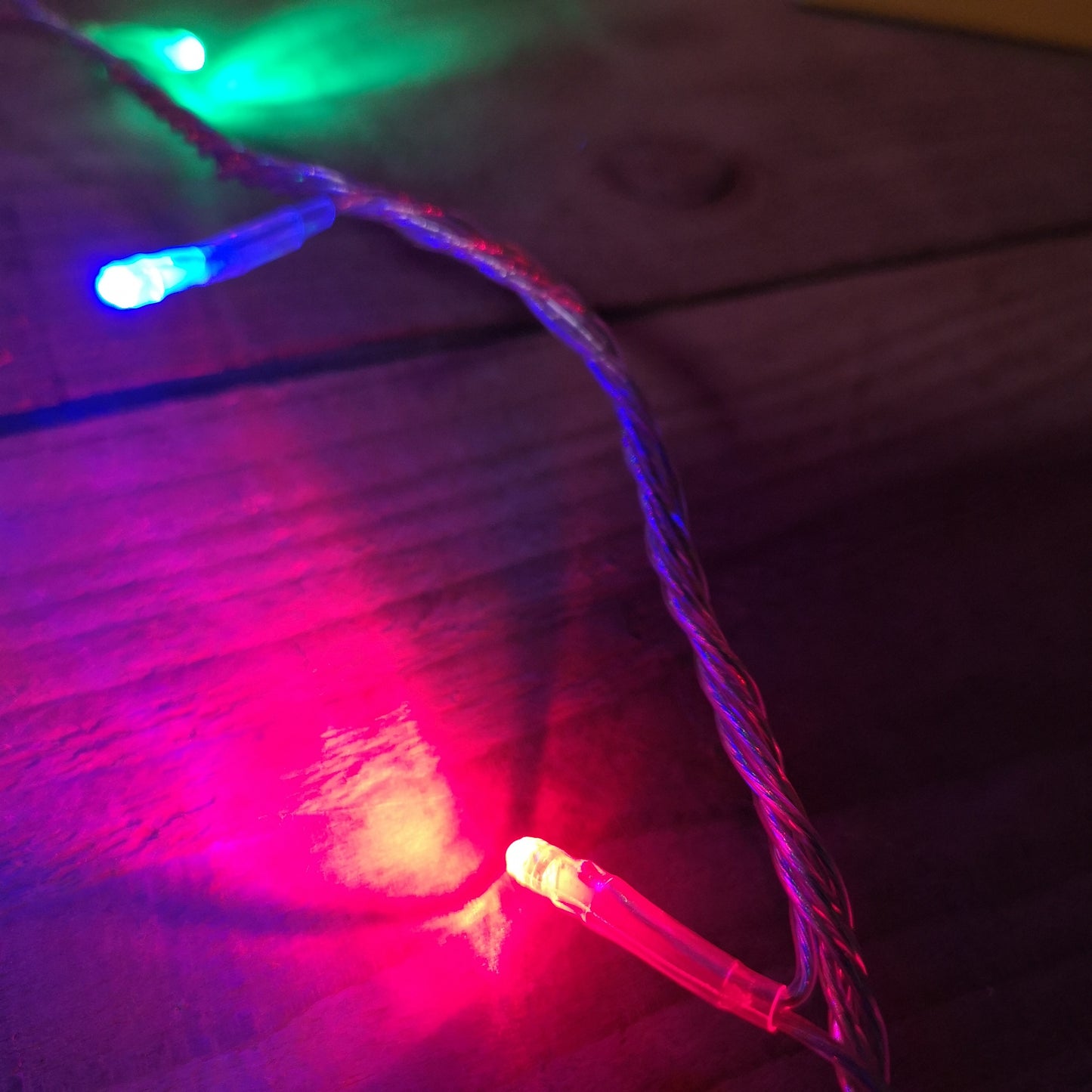 8m Multi Coloured Connectable Christmas Outdoor String 80 LED Lights