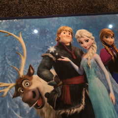70 x 40cm Official Disney Frozen Anna & Elsa, Kristoff & Sven Musical Pressure Sensor LED Door Mat