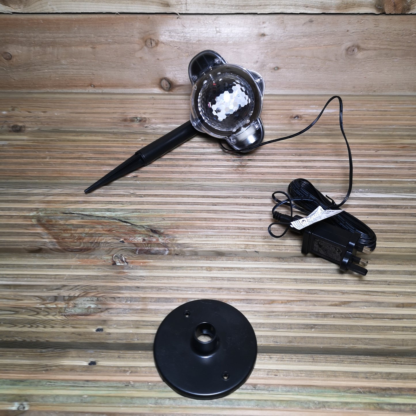 Premier Outdoor Christmas Snowfall Projector Light with Cool White LEDs