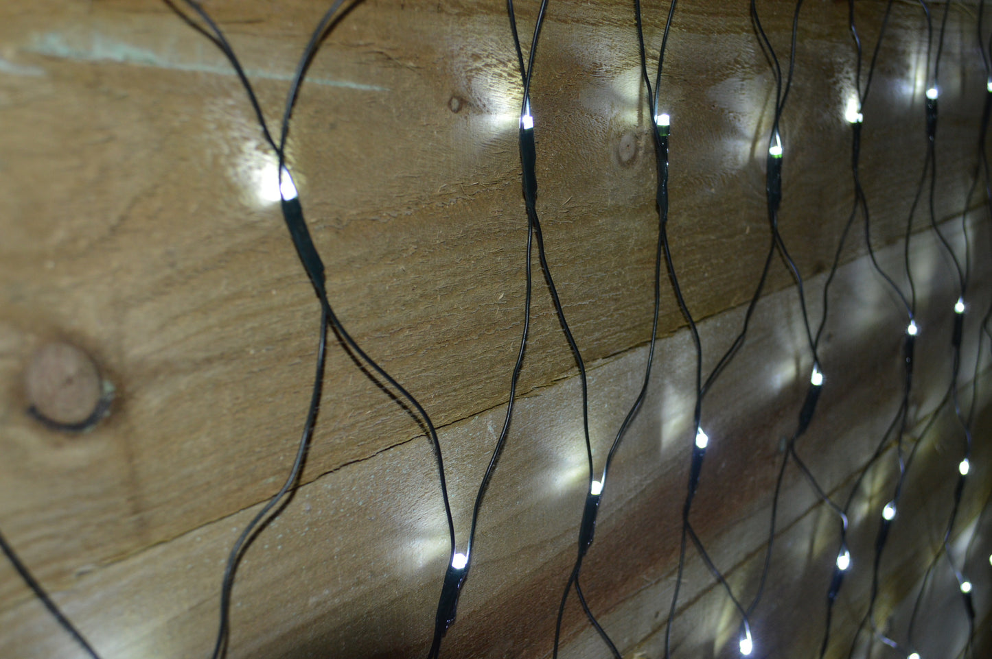 Premier 3.5m x 1.2m 360 LED Multi Action Christmas Net Window Light - Cool White