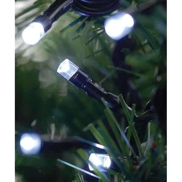 80, 160 or 200 Multi Function LED Christmas Lights in Red, White, Blue or Multi Coloured