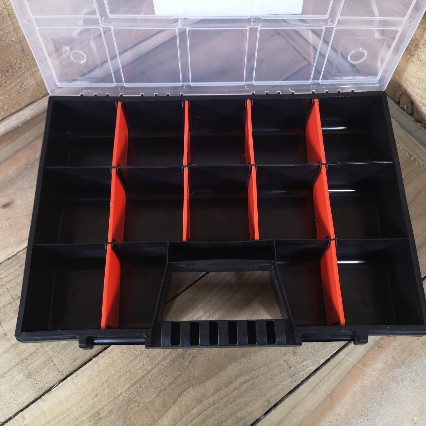 Blackspur 15 Compartments 27cm x 38cm Storage Box for Crafts / Screws etc