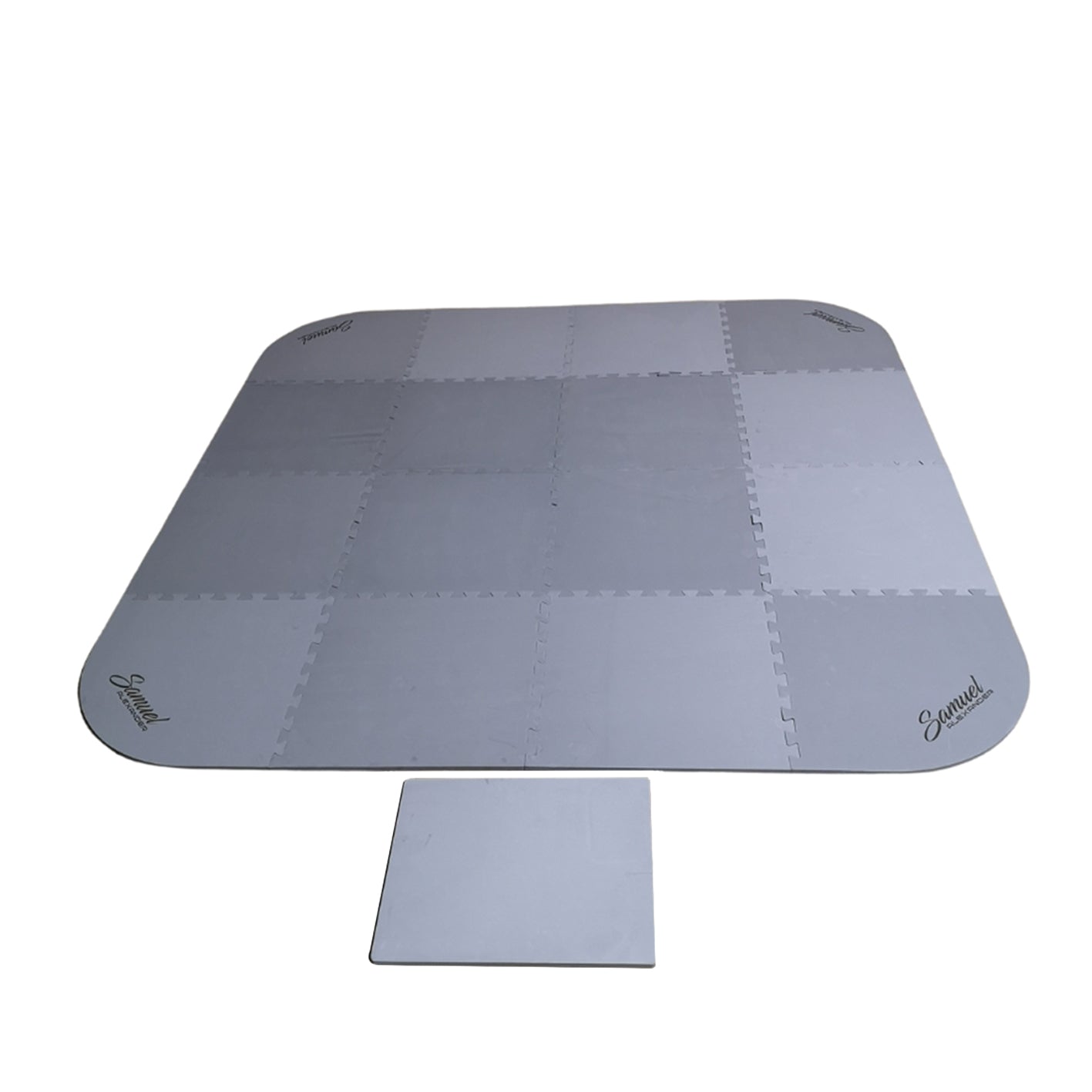 12mm x 216cm Grey Foam Spa Hot Tub Floor Thermal Protector Mat Accessory