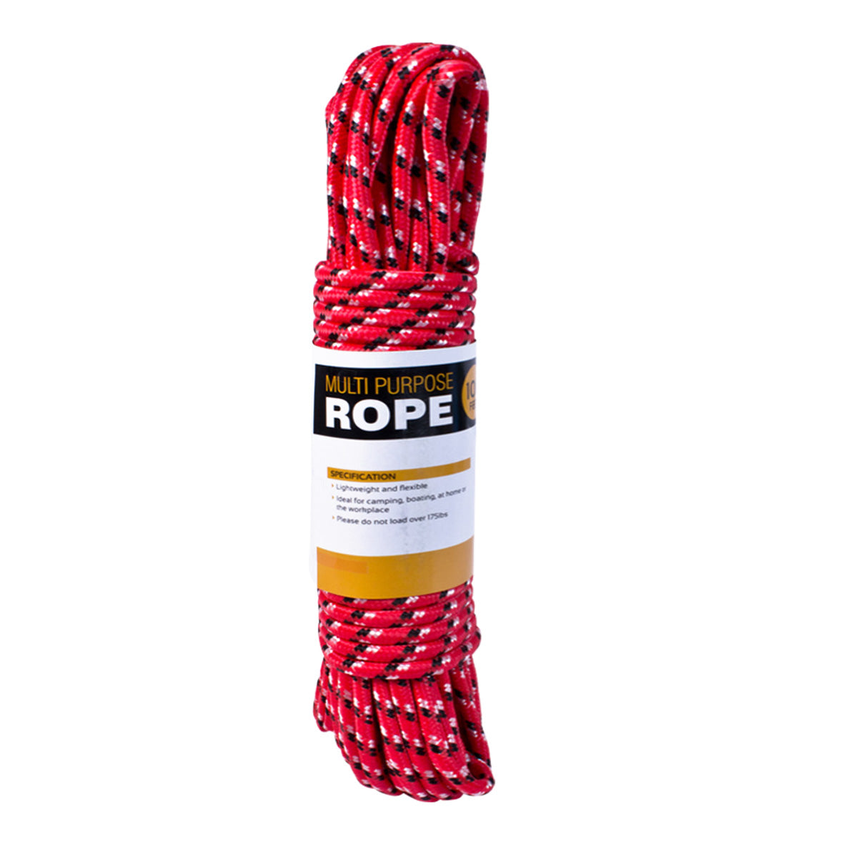 100Ft Multi-Purpose Camping Survival Rope In Red