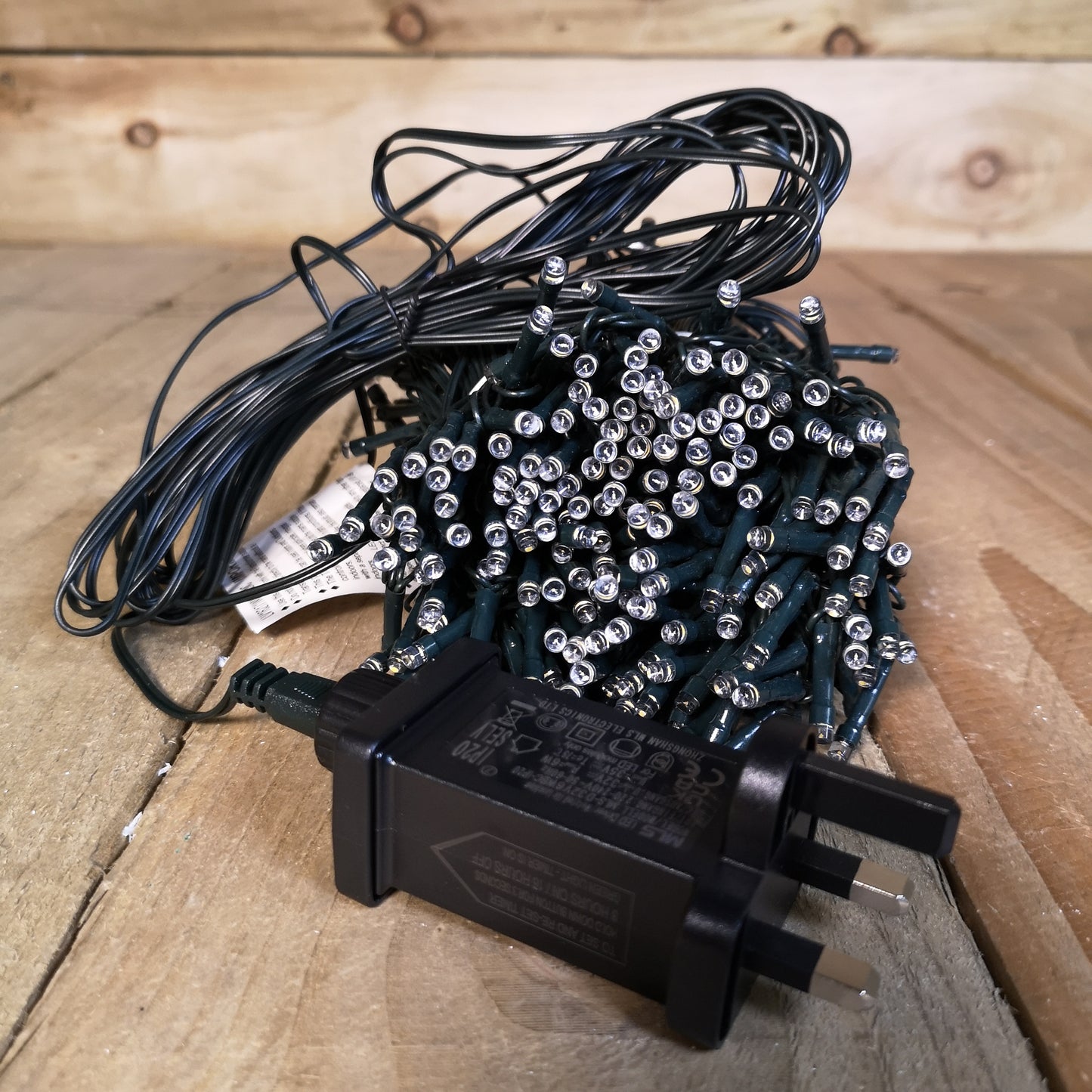 360 LED 28.7m Premier SupaBrights Indoor Outdoor Christmas Multi Function Mains Operated String Lights with Timer in Cool White