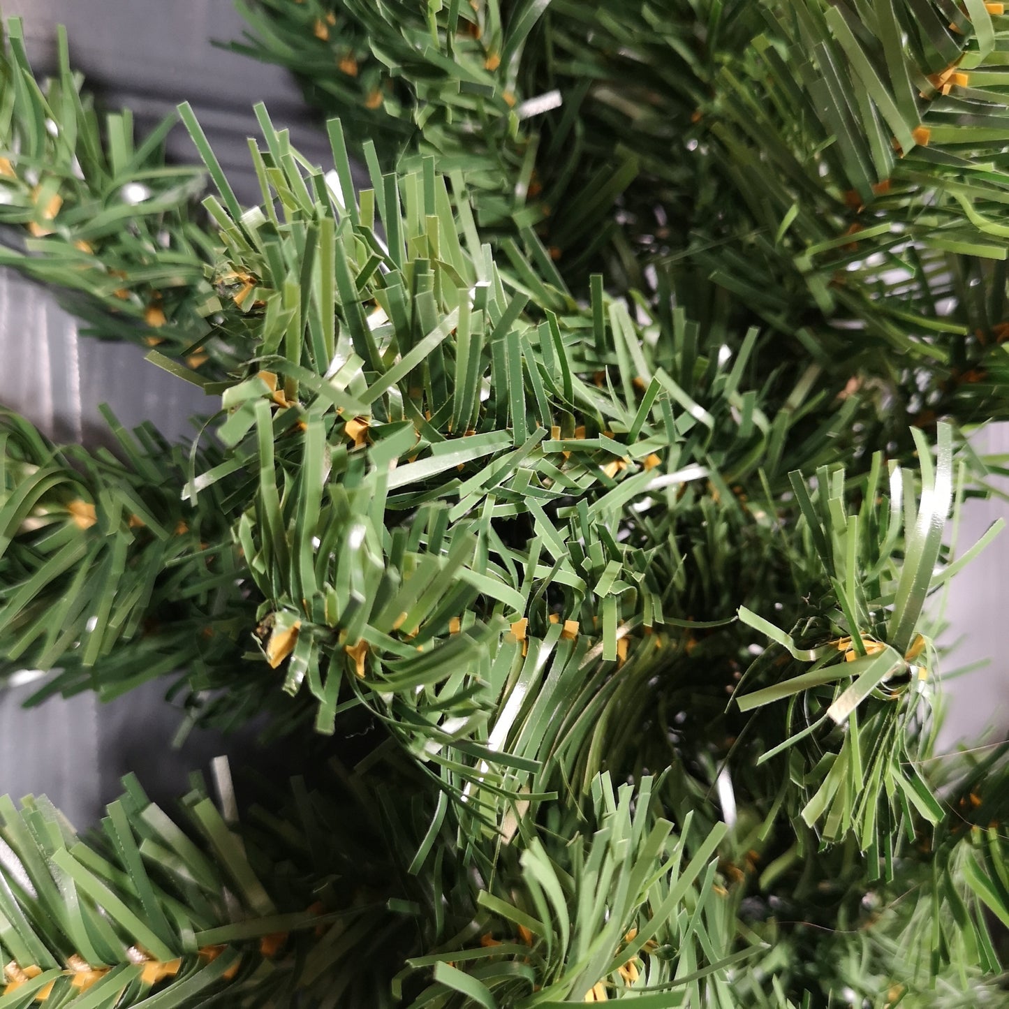 50cm Diameter Plain Green Artificial Imperial Pine Christmas Wreath Decoration