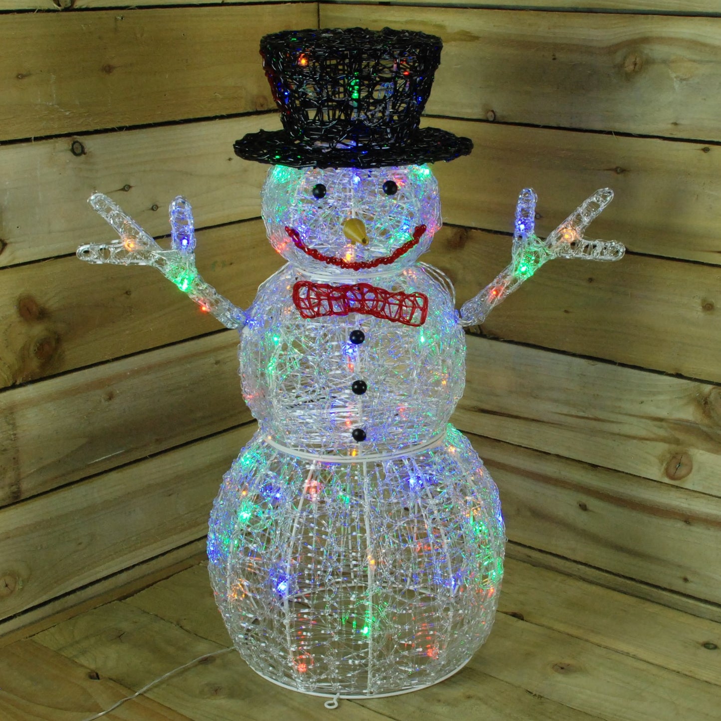76cm Acrylic Snowman with 88