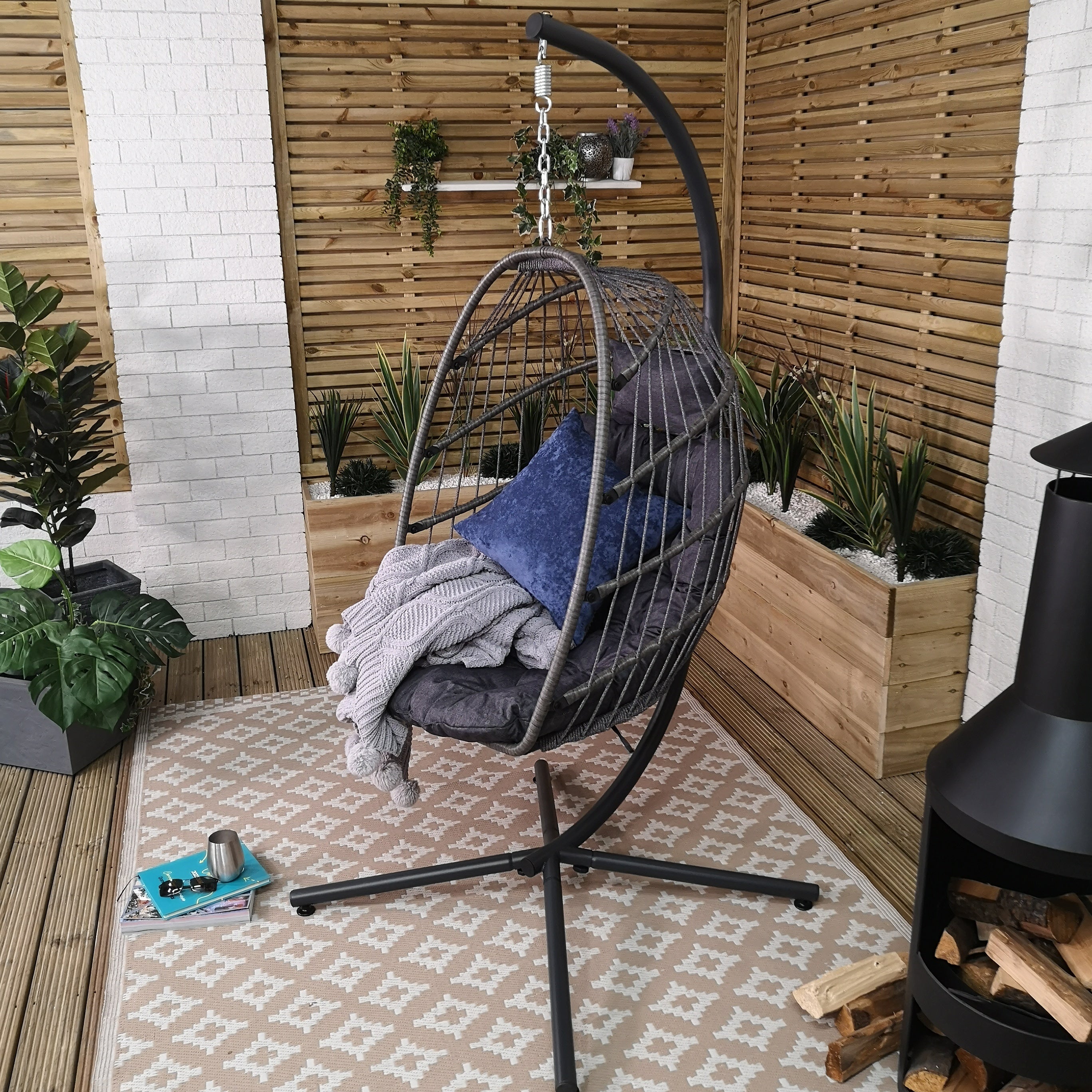 Swing Chair Florabest Hanging Basket Chair Ergonomic Chairs Swing