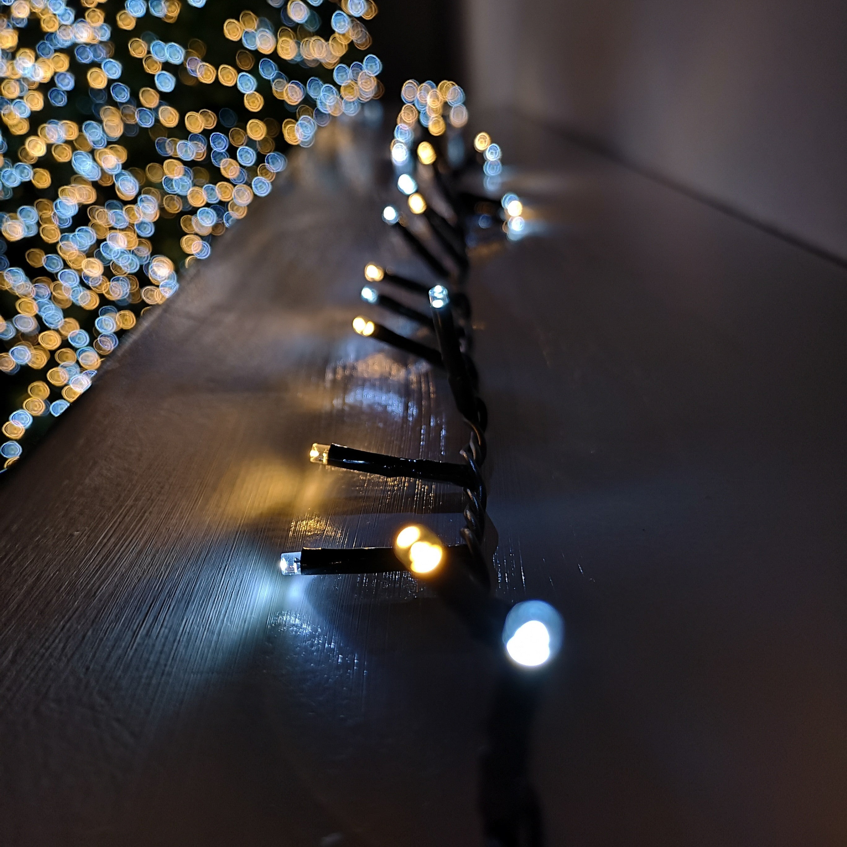 37.5m 1500 LED TreeBrights Christmas String Lights Timer Cool & Warm