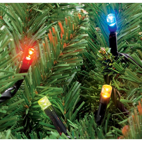 80, 160 or 200 Multi Function LED Christmas Lights in Red, White, Blue or Multi Coloured