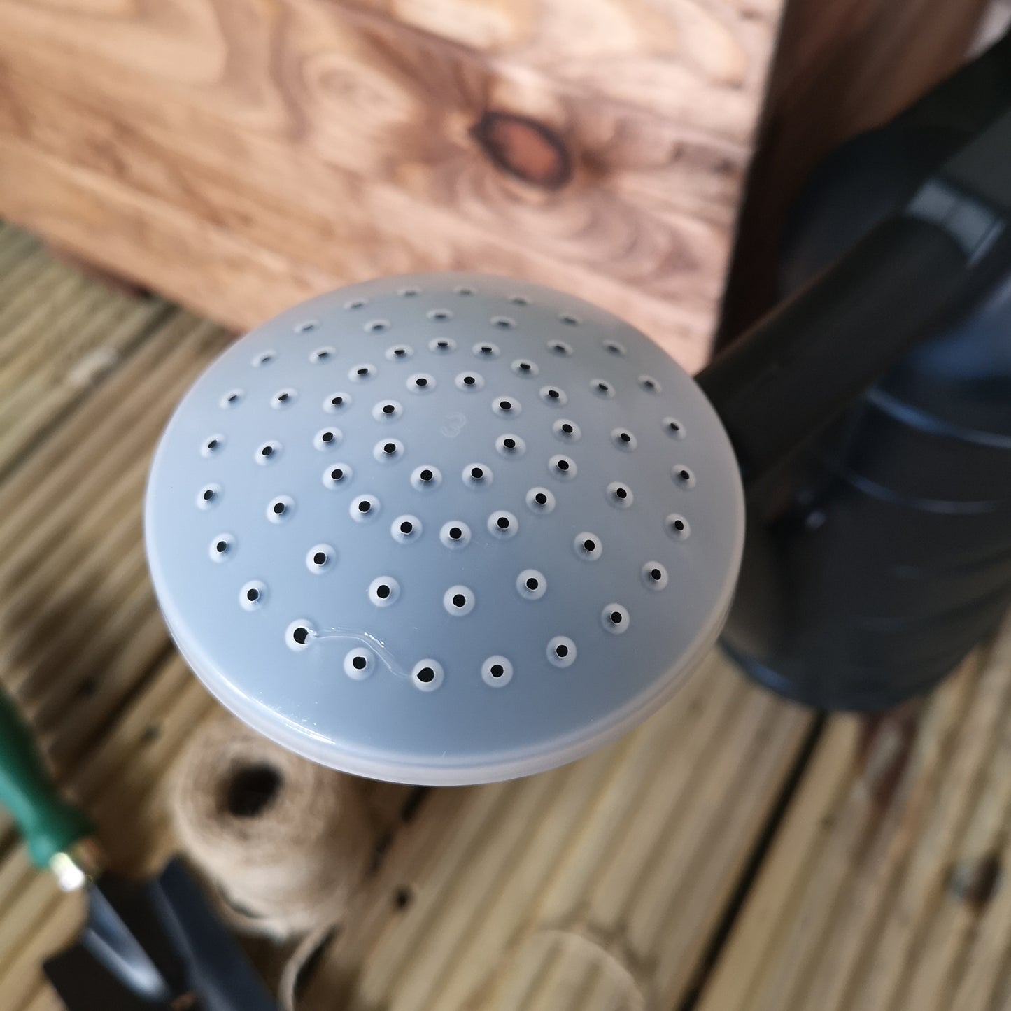 2 of 6.5L Ward Garden Watering Can With Rose - Green