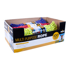 100Ft Multi-Purpose Rope - 3 Assorted Colours