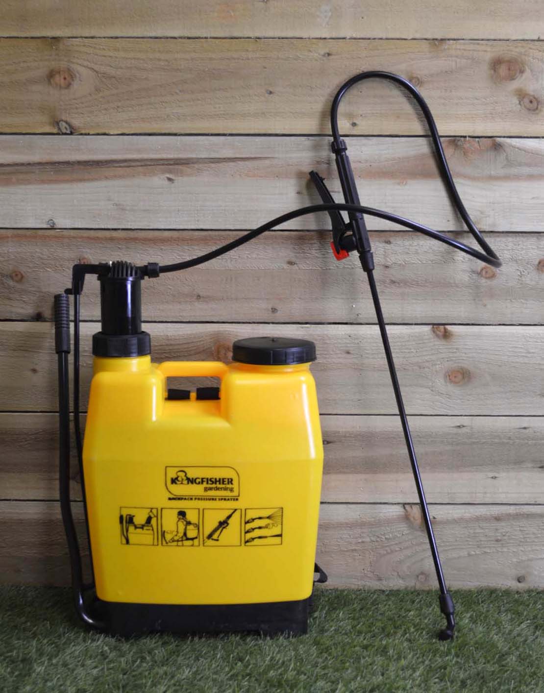 16 Litre Garden Knap sack / Back Pack Pressure Sprayer for Weeds / Fertiliser