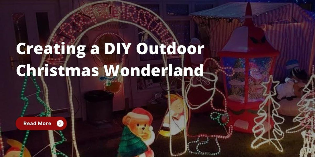 How to create your very own outdoor Christmas wonderland!