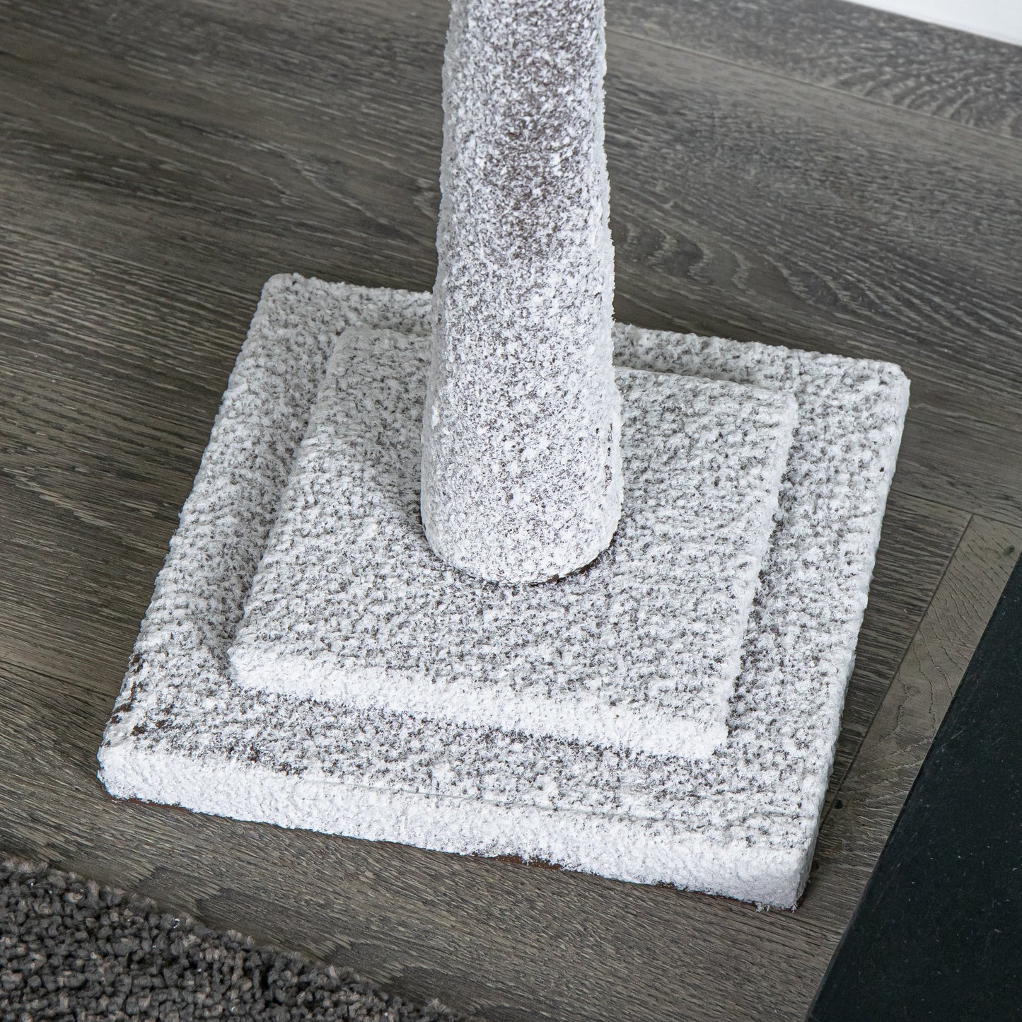 1.5m (5ft) Light up Snow Flocked Christmas Pine Tree with 240 Warm White LEDs